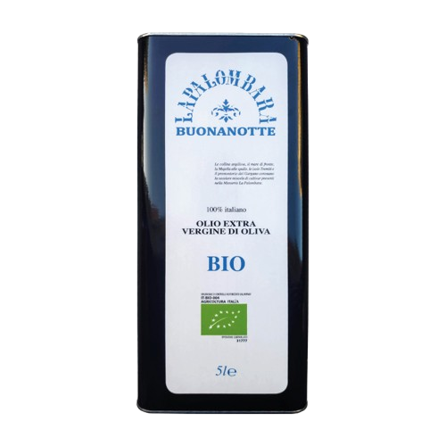 Olio extra vergine di oliva «Buonanotte» · latta 5 L